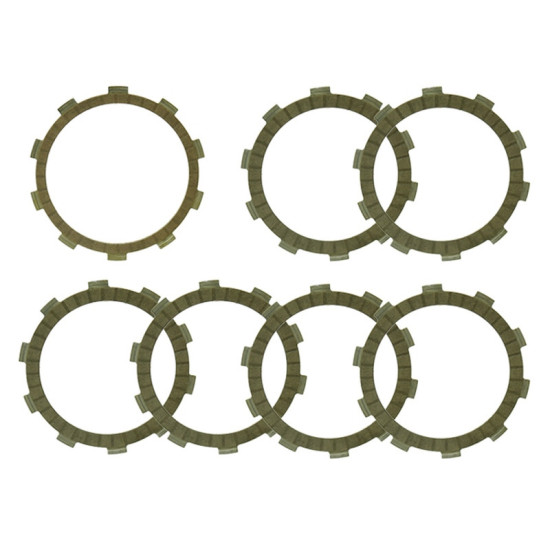 PSYCHIC RACING CLUTCH PLATES YAMAHA DT 125R (88-07), TZR 125`93-00 TDR 125`89-'03, YFS 200 BLASTER '91-'06 (EBS2313R)