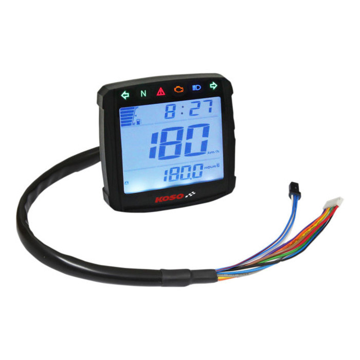 KOSO universal speedometer MINI model XR-S 01 - ATV / scooter / motorcycle (EL)