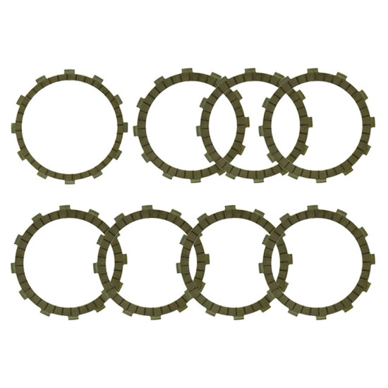 PSYCHIC RACING CLUTCH DISCS HONDA CRF 450R 11-15, SUZUKI DRZ 400 (00-08), LTZ 400 (03-04) (EBS3433R)