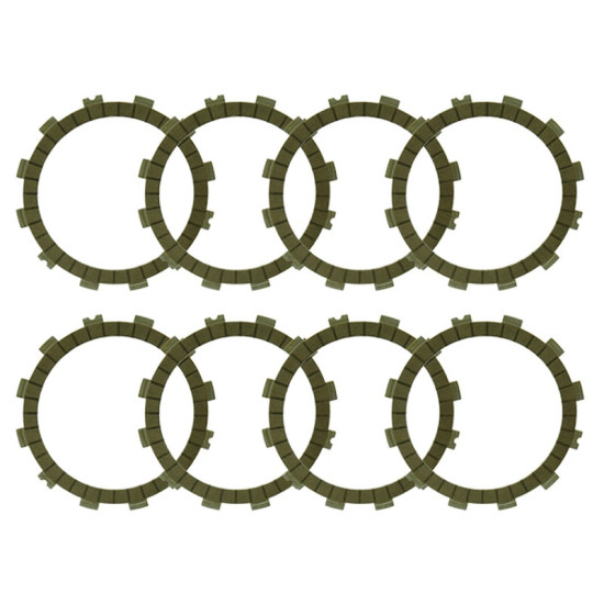 PSYCHIC RACING CLUTCH PLATES KAWASAKI KXF 250 (04-17), ZX 6R, SUZUKI RMZ 250 (04-15), RM 125 (02-12) (F1759R) (EBS4514R)