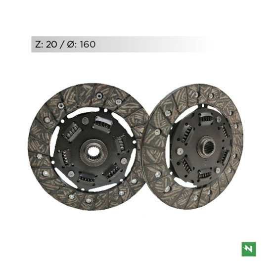 NEWFREN CLUTCH DISCS MOTO GUZZI NTX 350 / 650 '86-'90 V 35 '77-'90 V 50 '77-'90 (DRY CLUTCH)