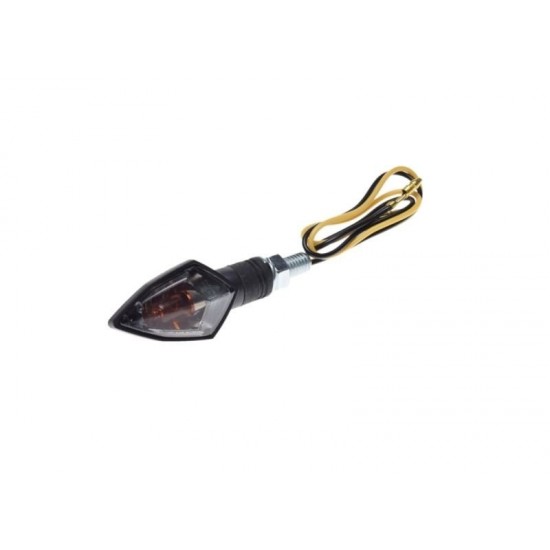 Universal turn, black, with tinted glass