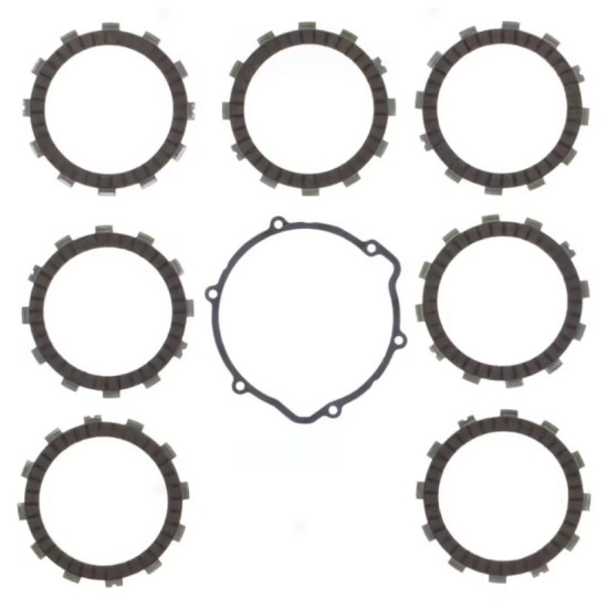 ATHENA CLUTCH DISCS WITH CLUTCH COVER GASKET HUSQVARNA CR/WR '95-'96