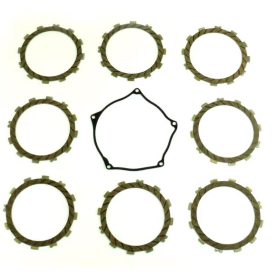 ATHENA CLUTCH DISCS WITH CLUTCH COVER GASKET KAWASAKI KX 250F '09-'16