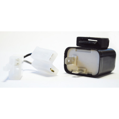 CL turn signal relay 12V 1-100W LED Y-012 (2 contacts + transitions)