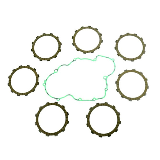 ATHENA 2026/01 CLUTCH DISCS WITH CLUTCH COVER GASKET KTM '06-'07 ( EXC 400, EXC 450, SX 450, SX 525 )