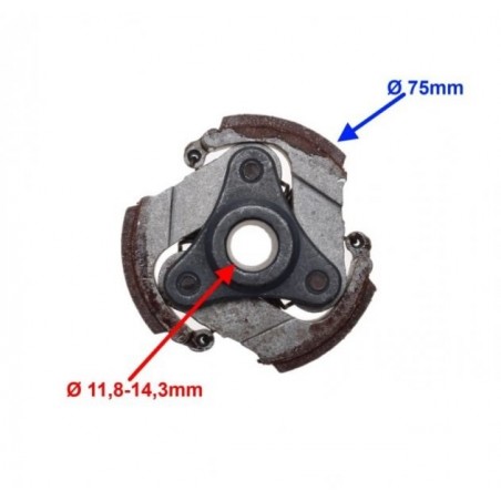 Mini motorcycle clutch