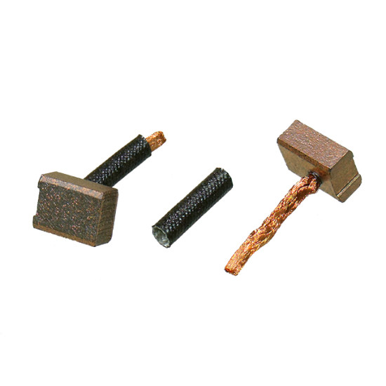 BRONCO starter brushes HONDA TRX 250EX '01-'08, 300EX '93-'08, 350TE/FE '00-'06, 400EX '99-'08, TRX450/500 '99-'13