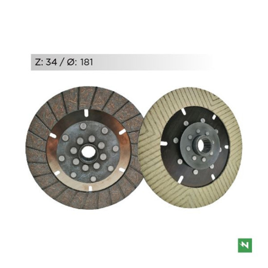 NEWFREN SANKABOS DISKAI BMW R 50 / 60 / 75 / 80 / 100 (MCC601) (SAUSA SANKABA) (SUSTIPRINTA)