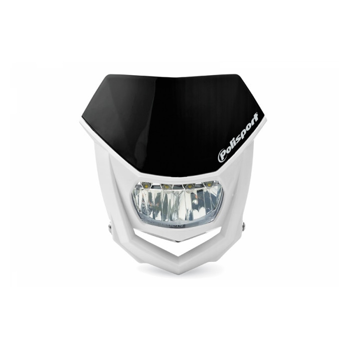 POLISPORT front lamp model HALO LED color black/white