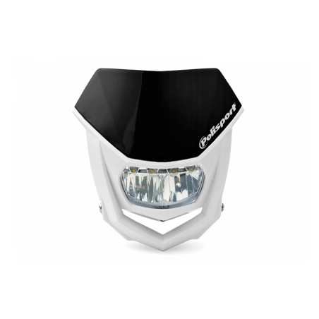 POLISPORT front lamp model HALO LED color black/white