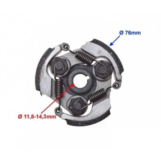 Mini motorcycle clutch