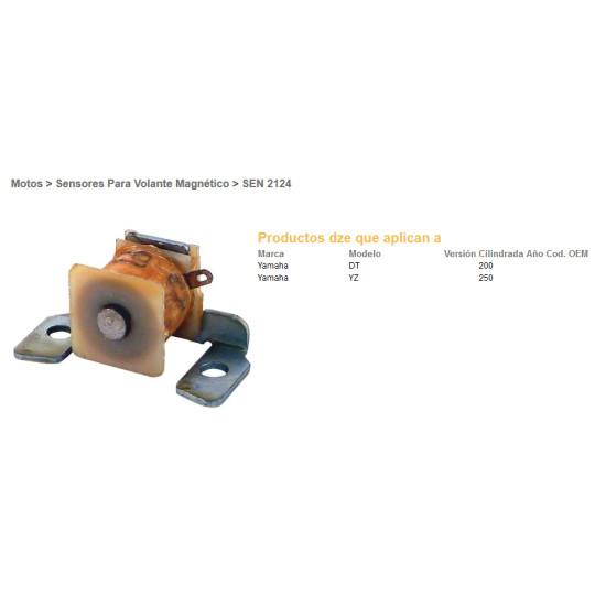 DZE coil exciter degimui YAMAHA YZ250, DT200