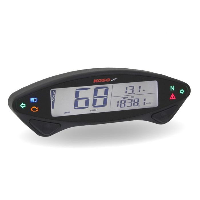 KOSO universal speedometer model DB EX-02S KTM/HUSQVARNA/HUSABERG/BETA RR (EL) (sensor/transducer)