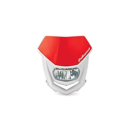 POLISPORT lamp front universal HALO KĄ LED color red HONDA
