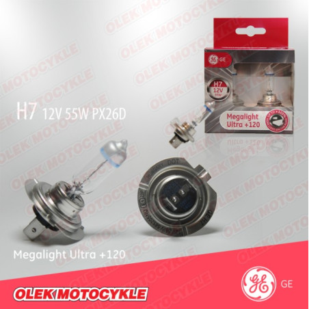 TUNGSRAM bulb H7 MEGALIGHT ULTRA +120% 12V 55W (2VNT,,)