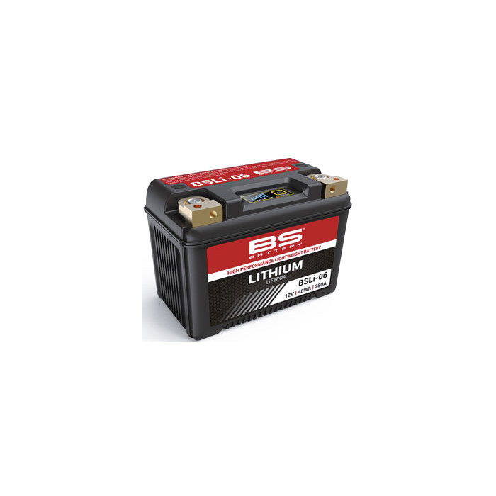 BS lithium-ion battery charging coil LIFEPO4 BSLI-06 (148X86X105) (280A,48WH,4AH) (YTZ12S,YTZ14S,YTX12-BS,YT12A-BS,YTX14-B)