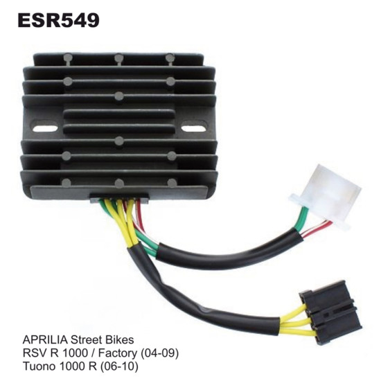 ELECTROSPORT voltage regulator (current rectifier) ​​APRILIA 1000/ TUONO 06-10, RSV 1000 04-09