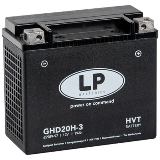 LANDPORT gel battery GHD20H-3 12V 19AH 176X87X153 filled - replaced GHD20HLBS L