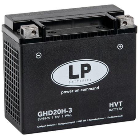 LANDPORT gel battery GHD20H-3 12V 19AH 176X87X153 filled - replaced GHD20HLBS L