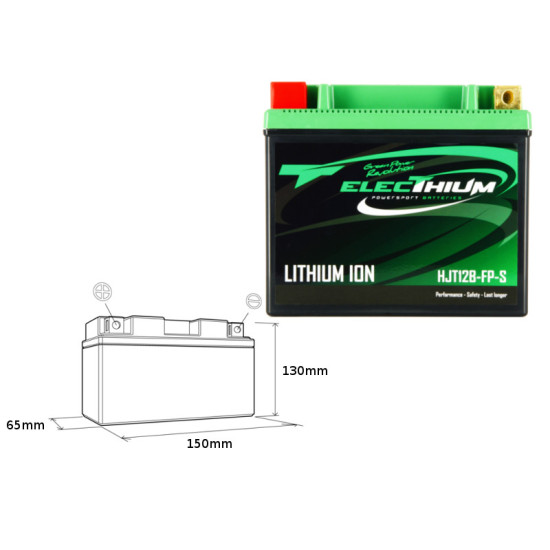 ELECTHIUM lithium-ion battery charging coil HJT12B-FP-S (150X65X130) (YT12B-BS, YT14B-BS, YB16AL-A2) (weight 1.1KG)