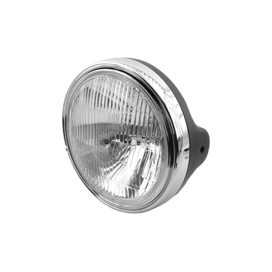 VICMA headlight black H4 (diameter 190MM) (7276)