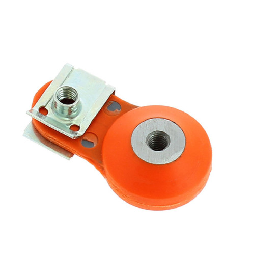 MC MOUNTING (HANGER, SILENTBLOCK) OF THE RESONANCE TUBE (DIFFUSER) KTM / HUSQVARNA / BETA (1 PC.) COLOR ORANGE
