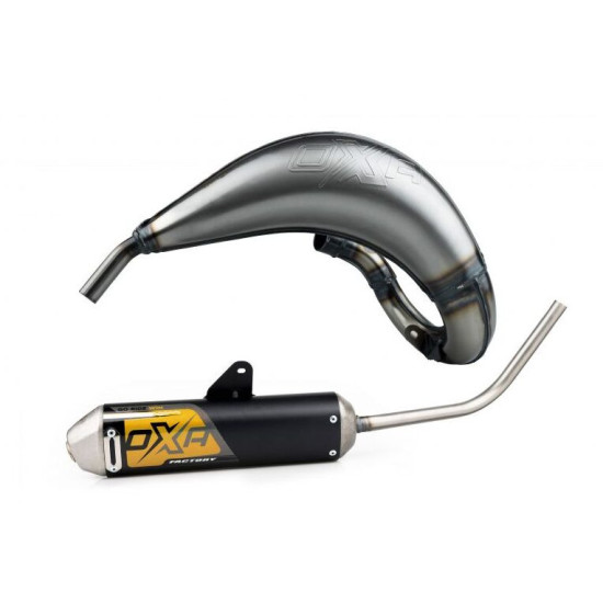 OXA FACTORY COMPLETE EXHAUST SYSTEM BLACK EDITION HOMOLOGATED EURO 4/5 BETA RR 50 E5 DIFFUSER + EXHAUST TIP (MUFFLER)