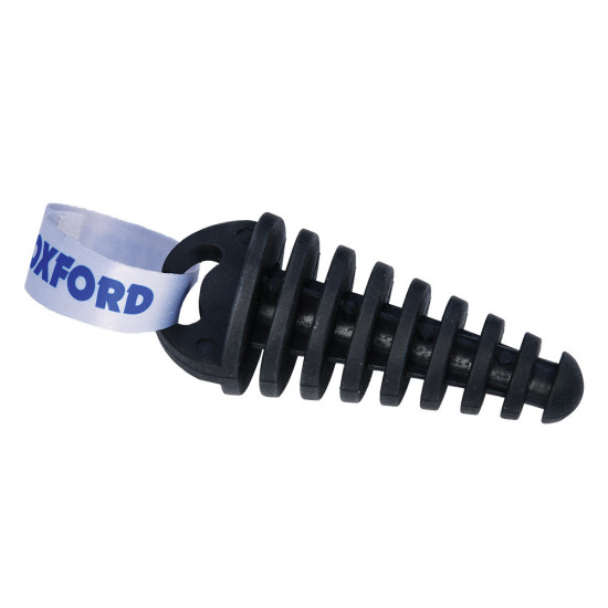 OXFORD (CAP, PLUG) EXHAUST (MUFFLER) PLUG 2T BLACK (OLD CODE: OX185)