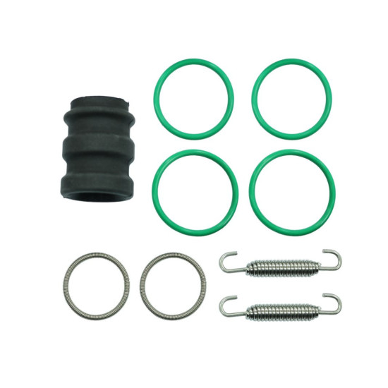 PSYCHIC EXHAUST SEAL KIT (ORINGS, RUBBER SPRINGS) KTM SX 65/85 '02-'24, HUSQVARNA TC 65/85 '14-'24, GAS GAS MC 65/85 '21