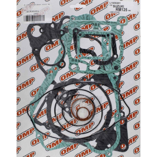JR (OMP) SALE SUZUKI RM 125 '90 GASKET SET