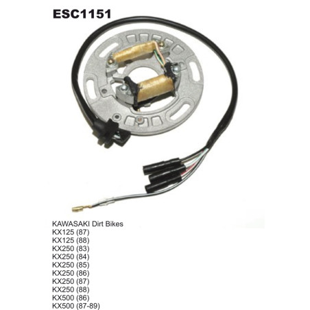 ELECTROSPORT apvijos KAWASAKI KX 125 '87-'88, 250 '83-'88, 500 '86-'88