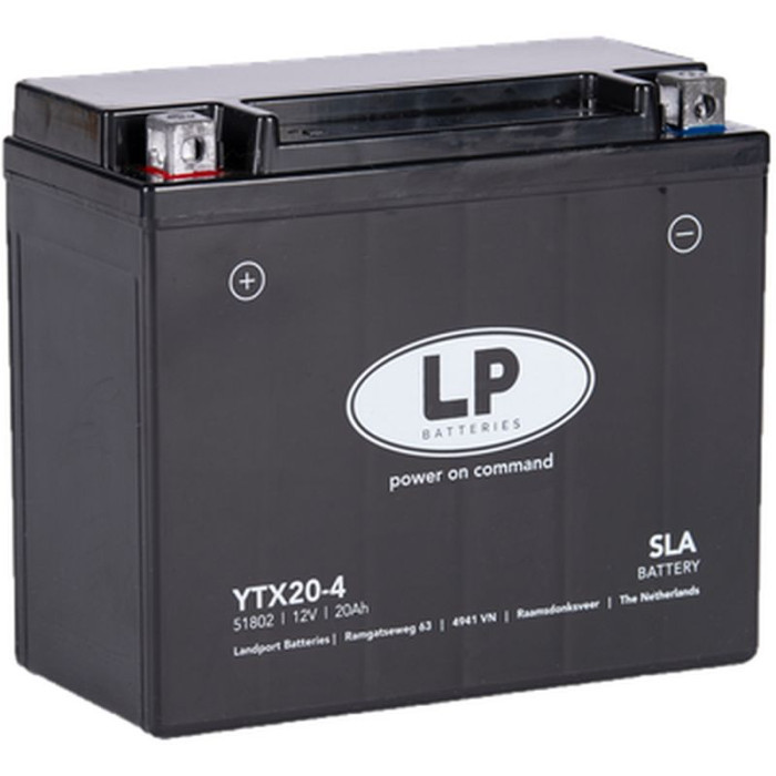 LANDPORT battery YTX20-4 (YB18A/YTX20-BS) 12V 20AH (175X87X155MM) (310A) (SLA filled