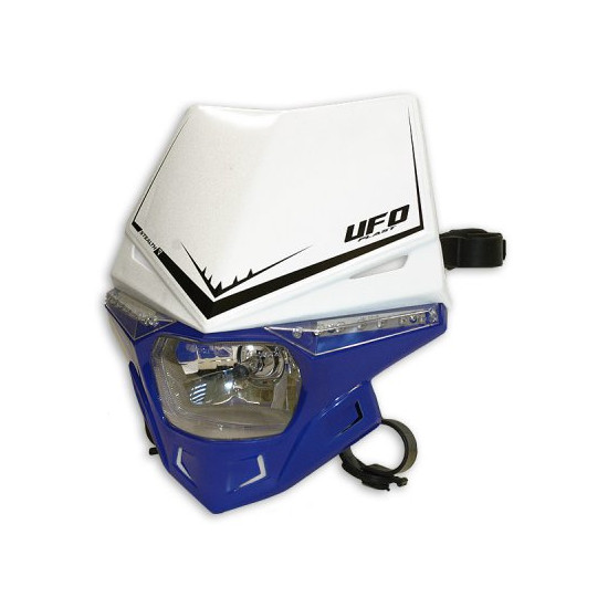 UFO lamp BICOLOR STEALTH with homologation LED color blue