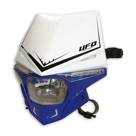 UFO lamp BICOLOR STEALTH with homologation LED color blue