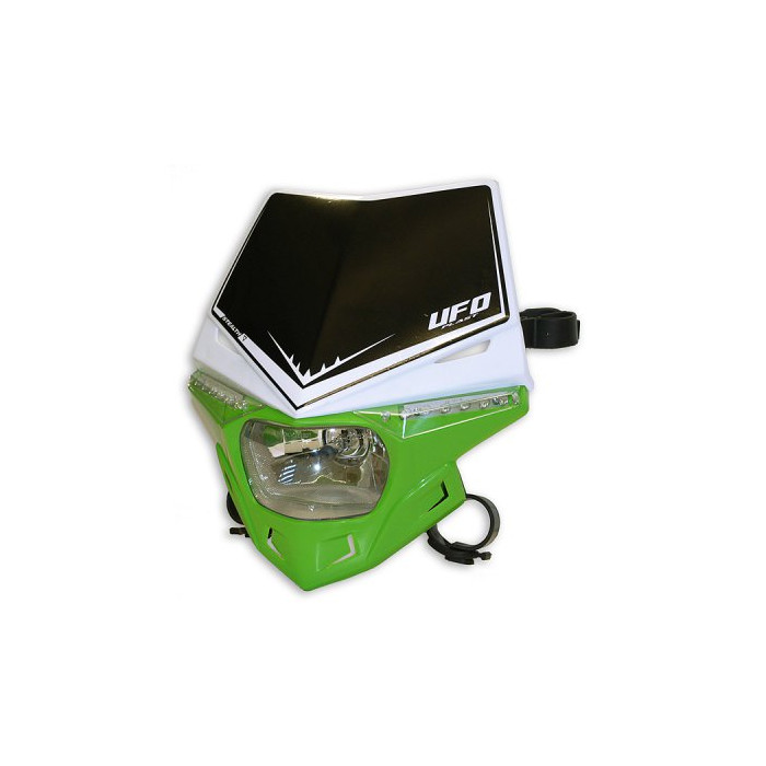 UFO lamp BICOLOR STEALTH with homologation LED color green