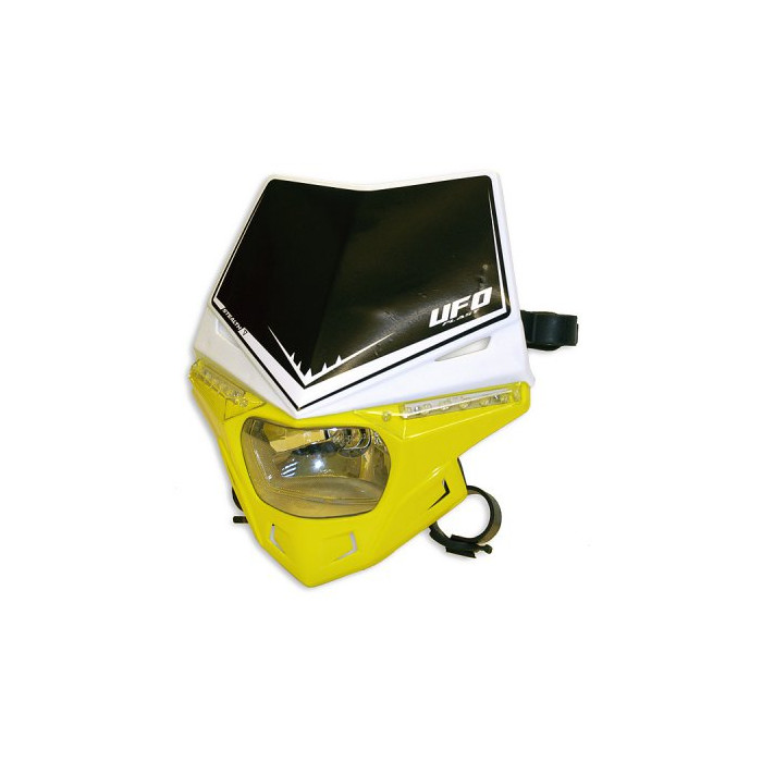 UFO lamp BICOLOR STEALTH with homologation LED color yellow