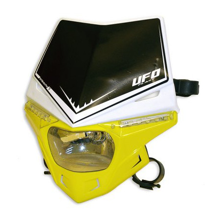 UFO lempa BICOLOR STEALTH su homologacija LED spalva geltona