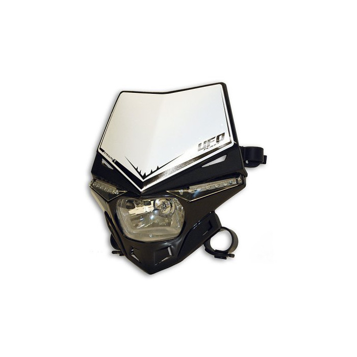 UFO lamp STEALTH with homologation LED color black