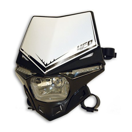 UFO lempa STEALTH su homologacija LED spalva juoda