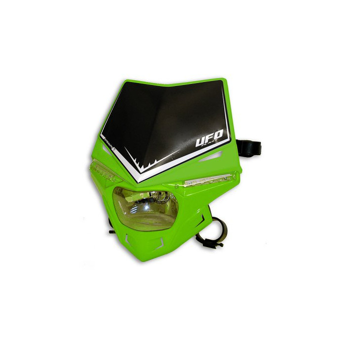 UFO lamp STEALTH with homologation LED color green