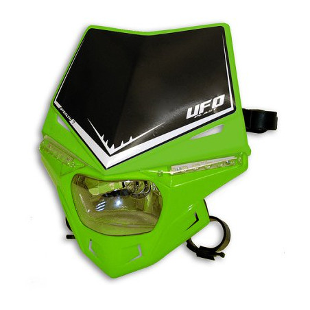 UFO lamp STEALTH with homologation LED color green