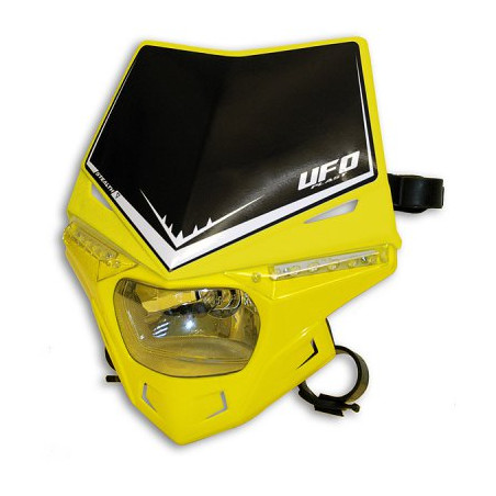 UFO lamp STEALTH with homologation LED color yellow