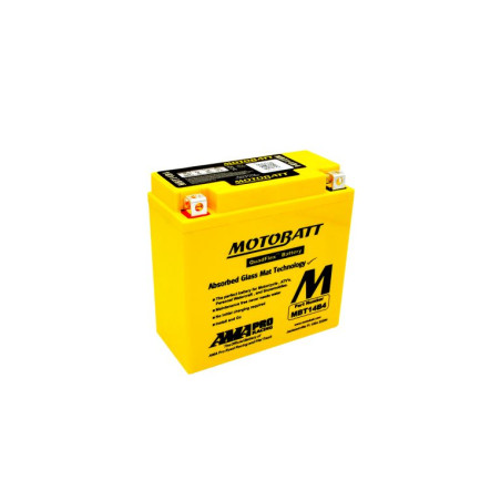 MOTOBATT battery QUADFLEX MBT14B4 (YT14BBS,YT14B4) 12V 13AH 150X70X145 filled (175A) (6)