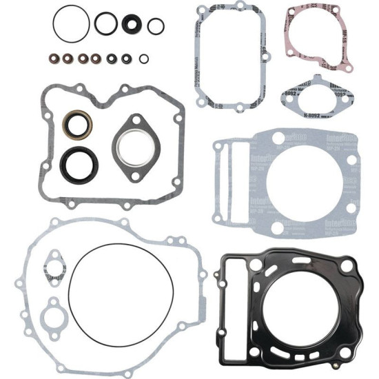 WINDEROSA (VERTEX) GASKET SET WITH ENGINE SEALS POLARIS ATP 500 '04-05, MAGNUM 500 4X4 00-01, RANGER 4X4 500 CREW 11-13,