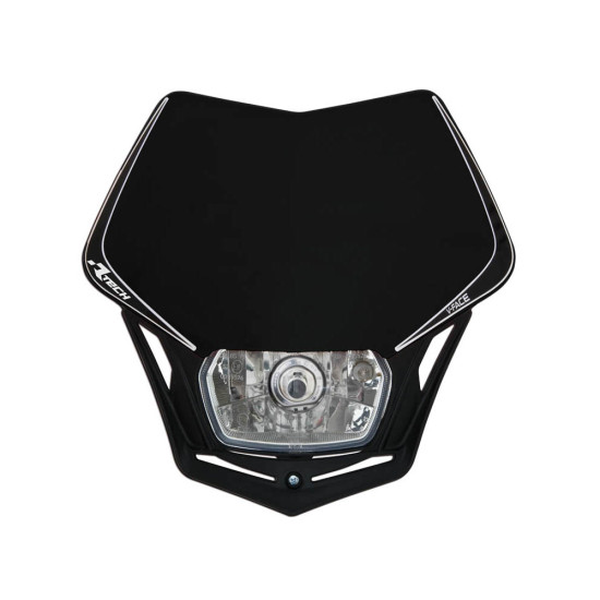 RACETECH front lamp V-FACE color black