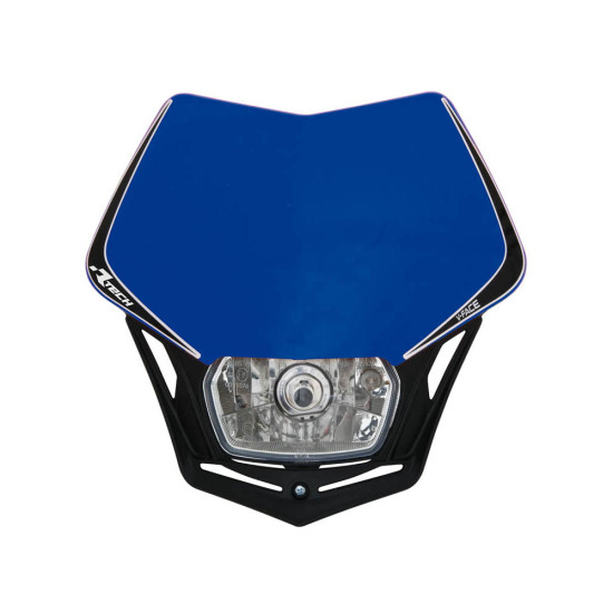 RACETECH front lamp V-FACE color blue/black