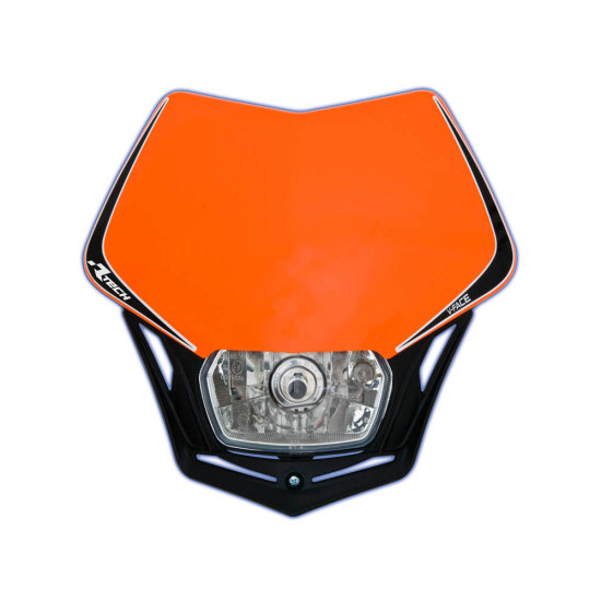 RACETECH front lamp V-FACE KTM color orange/black