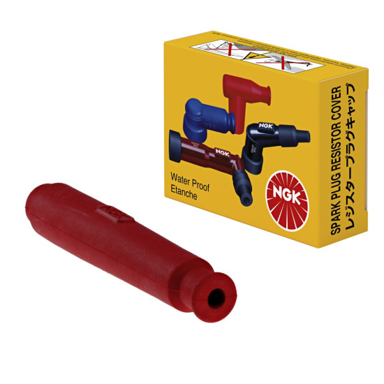 NGK spark plug socket (NR 8673) straight black, SILICONE