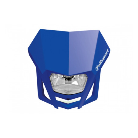 POLISPORT front lamp model LMX (halogen bulb) color blue